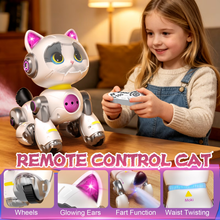 将图片加载到图库查看器,Robot Cat Interactive Toys for Girls, Toys for 3 4 5 6 7 8 Year Old Girls Kids Boys, Touch Programmable Mechanical Cat Toddlers Girl Toy for 5-7 6-8, Ideas Birthday Gifts for Girl 3 4 5 6 Year Old