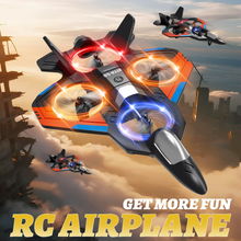 将图片加载到图库查看器,RC Planes Remote Control Airplanes for Kids, Foam Remote Control Planes for Kids Adults Beginners, Remote Control Helicopter Fighter Jet Drones for Kids Adults, 360° Flip Easy to Fly
