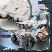 将图片加载到图库查看器,12-in-1 STEM Robot Kit Toys for Kids 8-12, DIY Building Educational STEM Science Kits for Boy Birthday Gifts