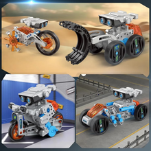 将图片加载到图库查看器,12-in-1 STEM Robot Kit Toys for Kids 8-12, DIY Building Educational STEM Science Kits for Boy Birthday Gifts