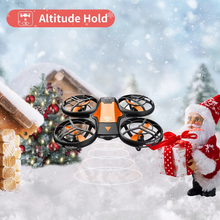 将图片加载到图库查看器,V8c Drone with 720P HD Camera for Adults and Children FPV Real-Time Video, 2 Modular Batteries and Storage Bag, Orange