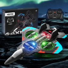 将图片加载到图库查看器,V32 Foam RC Planes for Kids Adults 8-16, RC Airplane Fighter Jet with Light, 360° Flip Fighter Jet Toy, Stunt Roll, Airplane Toy Gifts for Kids Boys