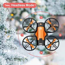 将图片加载到图库查看器,V8c Drone with 720P HD Camera for Adults and Children FPV Real-Time Video, 2 Modular Batteries and Storage Bag, Orange