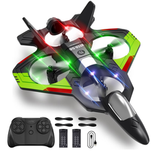 将图片加载到图库查看器,RC Planes Remote Control Airplanes for Kids, Foam Remote Control Planes for Kids Adults Beginners, Remote Control Helicopter Fighter Jet Drones for Kids Adults, 360° Flip Easy to Fly