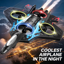 将图片加载到图库查看器,BKAXH Drone for Kids Adults 8-16, Easy for Beginners, 3 Adjustable Speed, 360°Flip, Headless Mode, High Speed Rotation, 2 Batteries, Foam RC Planes Airplane Toy Gifts for Kids Boys