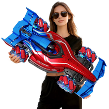 将图片加载到图库查看器,RC Racing Car, 1:12 4WD Toy Cars Buggy 2.4Ghz High Speed Remote Control Car Drift Car, Sideways Driving, with Watch Control.for Boys & Gift for Kids Red