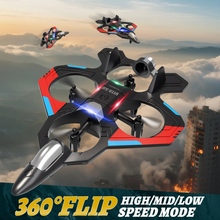 将图片加载到图库查看器,RC Planes Remote Control Airplanes for Kids, Foam Remote Control Planes for Kids Adults Beginners, Remote Control Helicopter Fighter Jet Drones for Kids Adults, 360° Flip Easy to Fly