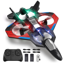将图片加载到图库查看器,RC Planes Remote Control Airplanes for Kids, Foam Remote Control Planes for Kids Adults Beginners, Remote Control Helicopter Fighter Jet Drones for Kids Adults, 360° Flip Easy to Fly