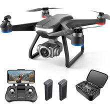 将图片加载到图库查看器,4DRC 4DF11 GPS Drone with 4K Camera for Adults,5GHz FPV RC Quadcopter,2 Batterys and Carrying Case Black