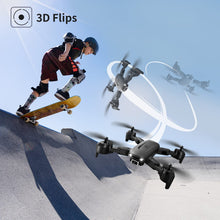 将图片加载到图库查看器,4DV12 Drone with 720P FPV Camera for Kids Adults RC Quadcopter Helicopter Toys 2 Batteries Black