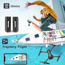 将图片加载到图库查看器,BKAXH With 1080P HD Camera for Adults and Kids for Adults and Children FPV RC Quadcopter With LED Lights and Optical Flow Sensor, 2 Batteries, Black