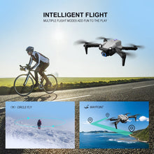 将图片加载到图库查看器,4DRC Drone with Camera for Kids,1080P FPV HD Camera Video Drone for Adults Beginner,Foldable RC Quadcopter ,Silver
