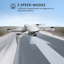 将图片加载到图库查看器,F10-1080P Wifi FPV Drone with 1080P HD Camera, Headless Mode/3D Flips, RC Quadcopter for Beginners Silver white