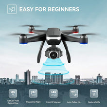将图片加载到图库查看器,4DRC 4DF11 GPS Drone with 4K Camera for Adults,5GHz FPV RC Quadcopter,2 Batterys and Carrying Case Black