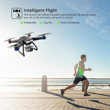 将图片加载到图库查看器,4DRC 4DF11 GPS Drone with 4K Camera for Adults,5GHz FPV RC Quadcopter,2 Batterys and Carrying Case Black