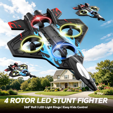 将图片加载到图库查看器，BKAXH Drone for Kids Adults 8-16, Easy for Beginners, 3 Adjustable Speed, 360°Flip, Headless Mode, High Speed Rotation, 2 Batteries, Foam RC Planes Airplane Toy Gifts for Kids Boys
