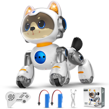 将图片加载到图库查看器，Robot Dog Interactive Toys for boy, Toys for 3 4 5 6 7 8 Year Old Girls Kids Boys, Touch Programmable Mechanical Dog Toddlers Girl Toy for 5-7 6-8, Ideas Birthday Gifts for boy 3 4 5 6 Year Old
