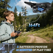 将图片加载到图库查看器，Foam Remote Control Airplanes RC Planes for Kids Adults, RC Airplane Fighter Jet with Light, 360° Flip Fighter Jet Toys, Stunt Roll, Airplane Toy Gifts for Kids Boys Brand: Tubokoro

