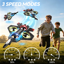 将图片加载到图库查看器，BKAXH Drone for Kids Adults 8-16, Easy for Beginners, 3 Adjustable Speed, 360°Flip, Headless Mode, High Speed Rotation, 2 Batteries, Foam RC Planes Airplane Toy Gifts for Kids Boys
