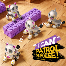 将图片加载到图库查看器，Robot Cat Interactive Toys for Girls, Toys for 3 4 5 6 7 8 Year Old Girls Kids Boys, Touch Programmable Mechanical Cat Toddlers Girl Toy for 5-7 6-8, Ideas Birthday Gifts for Girl 3 4 5 6 Year Old
