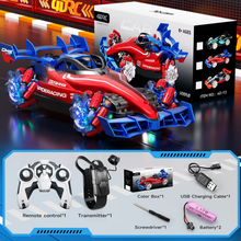 将图片加载到图库查看器，RC Racing Car, 1:12 4WD Toy Cars Buggy 2.4Ghz High Speed Remote Control Car Drift Car, Sideways Driving, with Watch Control.for Boys &amp; Gift for Kids Red
