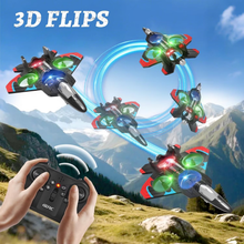 将图片加载到图库查看器，Foam Remote Control Airplanes RC Planes for Kids Adults, RC Airplane Fighter Jet with Light, 360° Flip Fighter Jet Toys, Stunt Roll, Airplane Toy Gifts for Kids Boys Brand: Tubokoro
