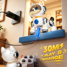 将图片加载到图库查看器，Robot Dog Interactive Toys for boy, Toys for 3 4 5 6 7 8 Year Old Girls Kids Boys, Touch Programmable Mechanical Dog Toddlers Girl Toy for 5-7 6-8, Ideas Birthday Gifts for boy 3 4 5 6 Year Old
