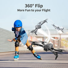将图片加载到图库查看器，BKAXH With 1080P HD Camera for Adults and Kids for Adults and Children FPV RC Quadcopter With LED Lights and Optical Flow Sensor, 2 Batteries, Black
