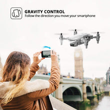 将图片加载到图库查看器，4DRC V9 Mini Drone with 720P HD Camera for Adults, Foldable Quadcopter with FPV WiFi Camera 3 Modular Batteries White
