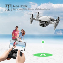 将图片加载到图库查看器，4DRC V9 Mini Drone with 720P HD Camera for Adults, Foldable Quadcopter with FPV WiFi Camera 3 Modular Batteries White
