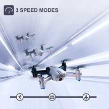 将图片加载到图库查看器，4DRC V15-1080P WiFi FPV Drone With 1080P HD Camera, Headless Mode/3D Flips, RC Quadcopter for Beginners,bluey
