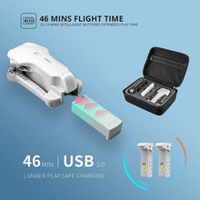 将图片加载到图库查看器，F10-1080P Wifi FPV Drone with 1080P HD Camera, Headless Mode/3D Flips, RC Quadcopter for Beginners Silver white
